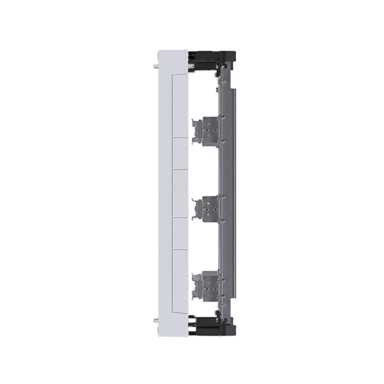 UD31B4 - Baustein, univ.N, 450x250mm, Reiheneinbaugeräte, waag., 3x12 PLE, m. PE/N-Klemme