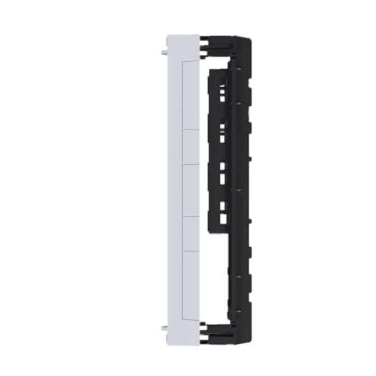 UE31E0A - Baustein, universN, 450x250mm, für Sammelschienensystem 60mm, 4 polig, waager.