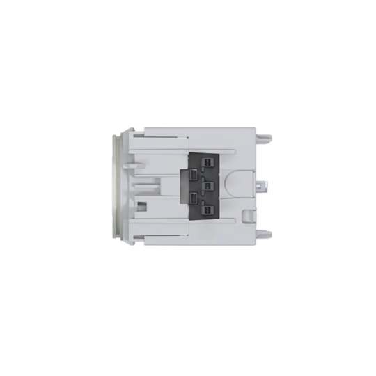 GS16009016 - Ecoline contacdoos 1-voudig met USB-lader A+C, Wago, C-profiel, verkeerswit