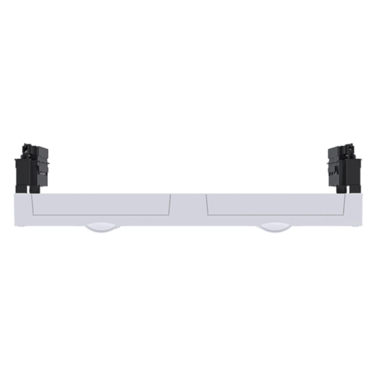 UE22E4B - Baustein, univers N, 300x500mm, für 4 Trenner NH00 auf Sammelschienensystem 60mm