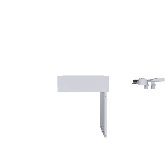 VA602WWH - Hybrid, volta, Aufputz, 24PLE, 2 Montageplatten, Steckdose und Kunststofftür