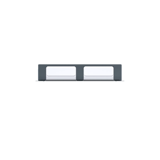 FWU52L - Mauerkasten 120PLE, leer, o.BR und Tür, SKII, Nischenmaße 807x565x115mm