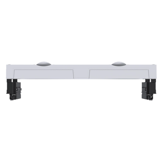UE22E4B - Baustein, univers N, 300x500mm, für 4 Trenner NH00 auf Sammelschienensystem 60mm
