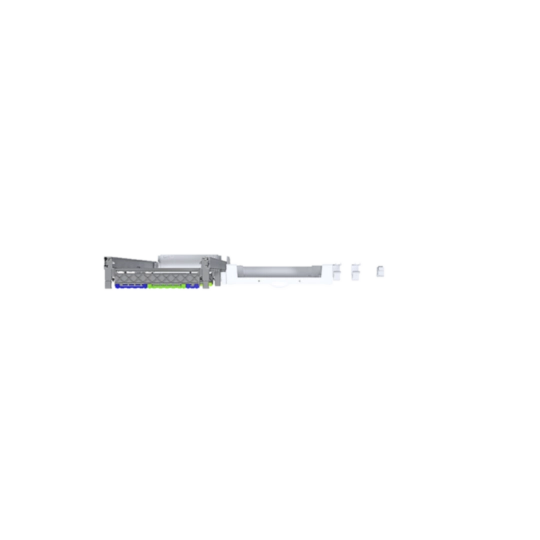 ZU59VT7APZ2 - Verteilerfeld, univers Z, Höhe 1350mm, 7-reihig, 1-feldig, mit APZ unten
