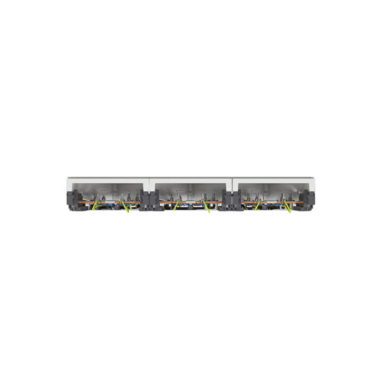ZL53W8N - Komplettfeld, univers Z, 1350mm, 6 Zählerplätze, 3-feldig, mit Zählersteckklemme