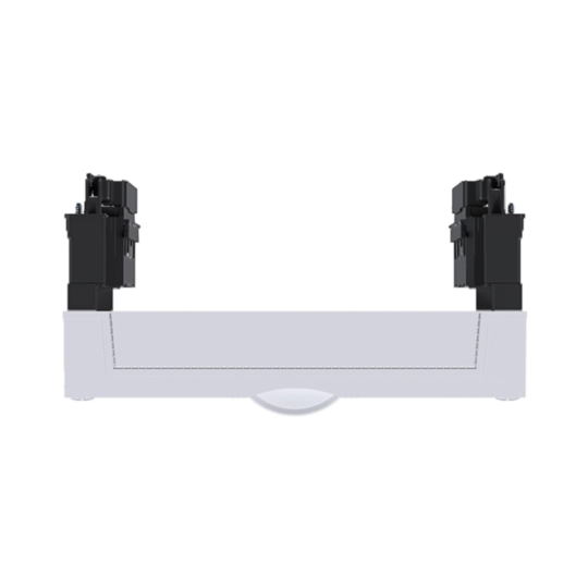 UE21E2B - Kit Hager univers N 300×250mm pour 2 sectionneurs DIN00 sur rail collecteur 60mm