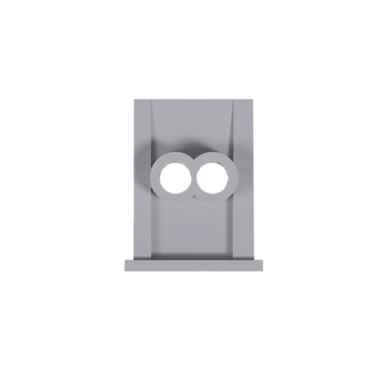 KH70G - Hauptleitungsabzweigklemme 1-polig, 4x70mm², IP20, grau