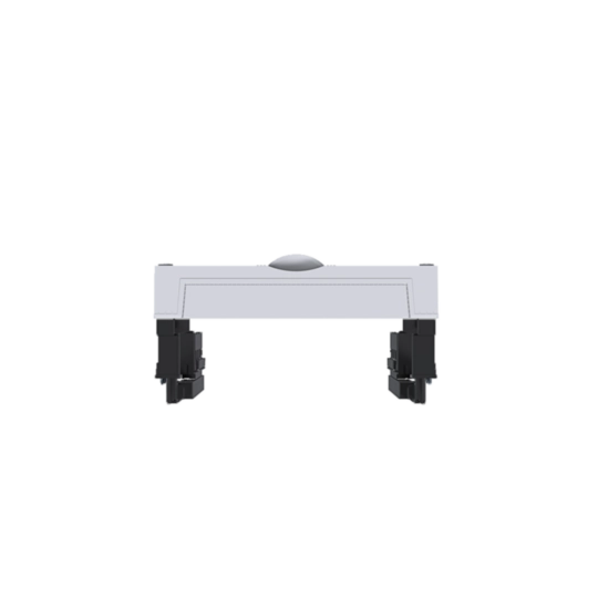UE31E0A - Baustein, universN, 450x250mm, für Sammelschienensystem 60mm, 4 polig, waager.