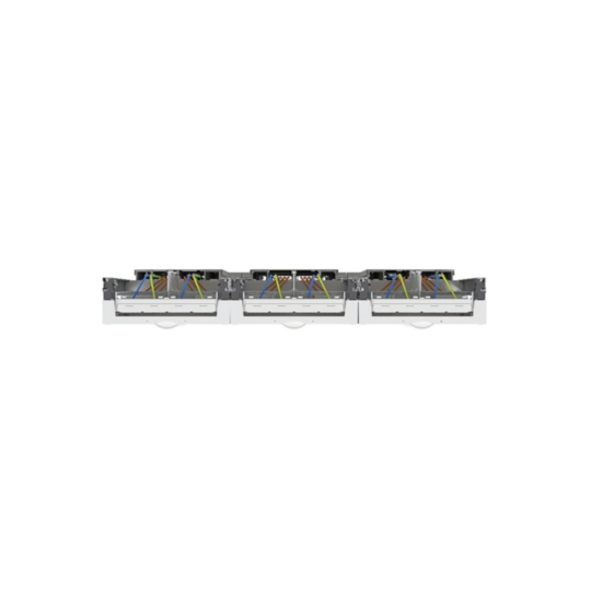 ZL53W8N - Komplettfeld, univers Z, 1350mm, 6 Zählerplätze, 3-feldig, mit Zählersteckklemme
