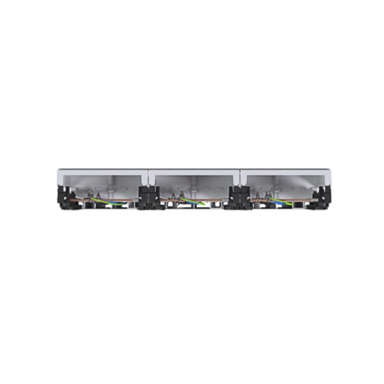 ZL33W4N - Komplettfeld, univers Z, 1050mm, 3 Zählerplätze, 3-feldig, mit Zählersteckklemme