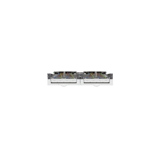ZK53X7 - Komplettfeld, Zählerfeld, univers Z, 4 Zählerplätze, 3-polig, H=1350mm, 2-feldig
