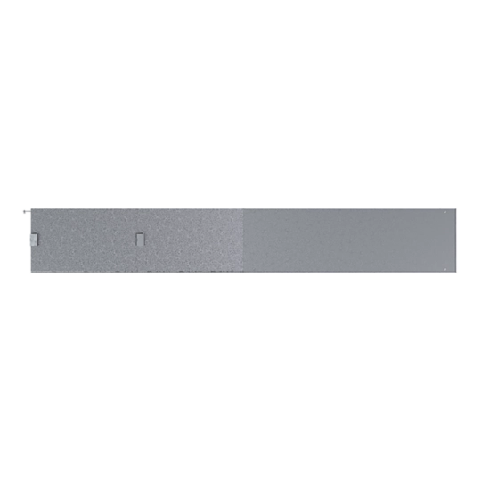 BKG300601 - Canal de sol tehalit BKG inférieure fermée 300×60×2000mm