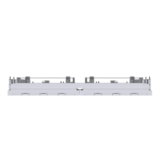 UG32S3 - Zählertragplatte Hager univers N für 2 Zähler 500×450mm