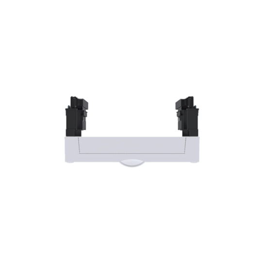 UE31E3B - Baustein, universN, 450x250mm, für 1 Trenner NH2 auf Sammelschienensystem 60mm