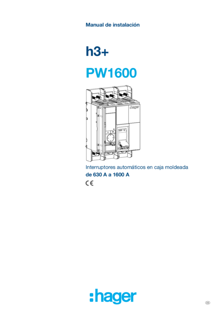 Imagen Manual de instalación | Hager España