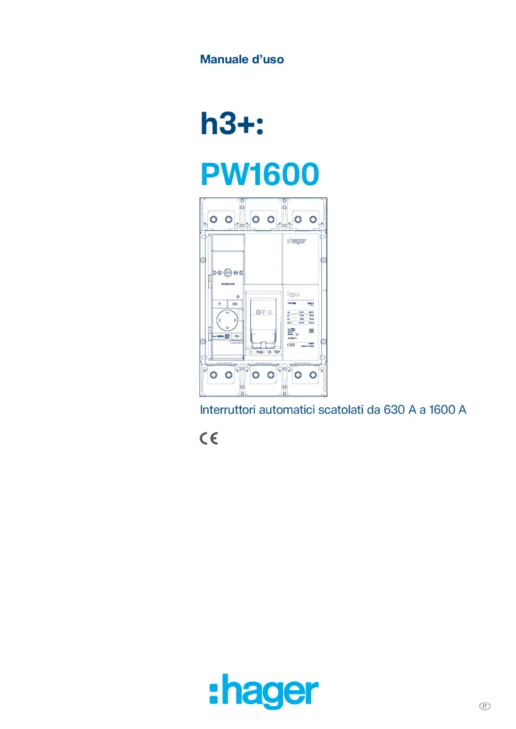 Immagine Manuale d’uso | Hager Italia