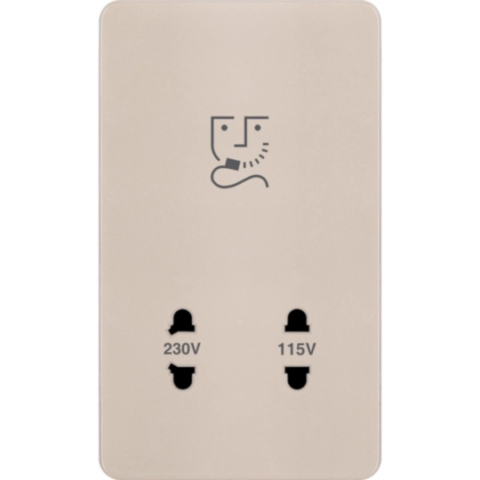 WGDHSREG - 115/230V shaver socket;eg