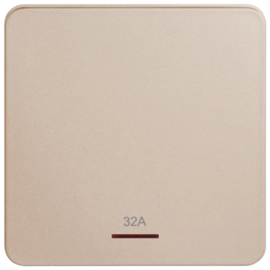 WGDR32D1EG - 32A DP SWITCH W/ LED, EG