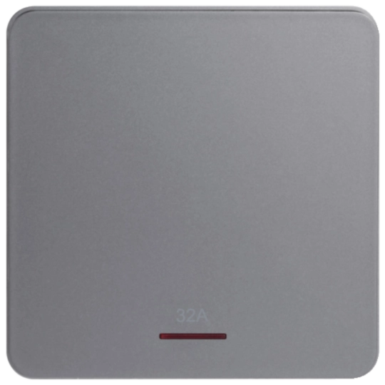 WGDR32D1IG - 32A DP SWITCH W/ LED, IG