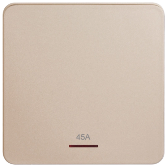 WGDR45D1EG - 45A DP SWITCH W/ LED, EG