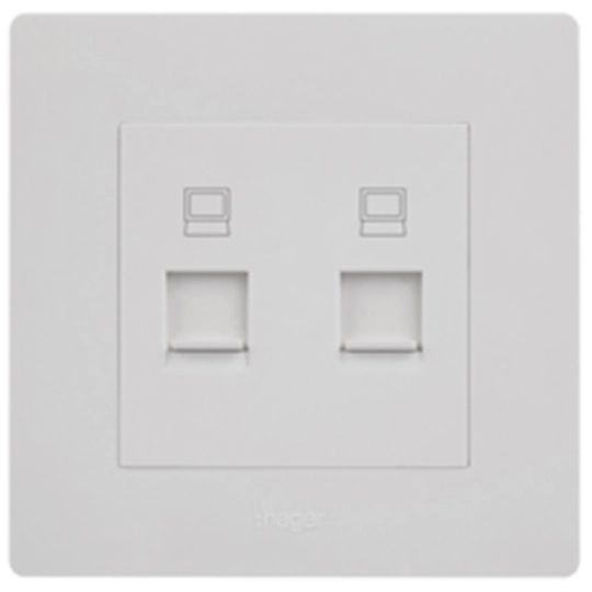 WGMT2RJ5 - RJ45 outlet cat5e (2mod)