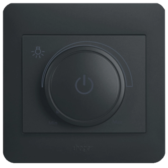 WGMEDR500KB - 40-500W single dimmer;kb