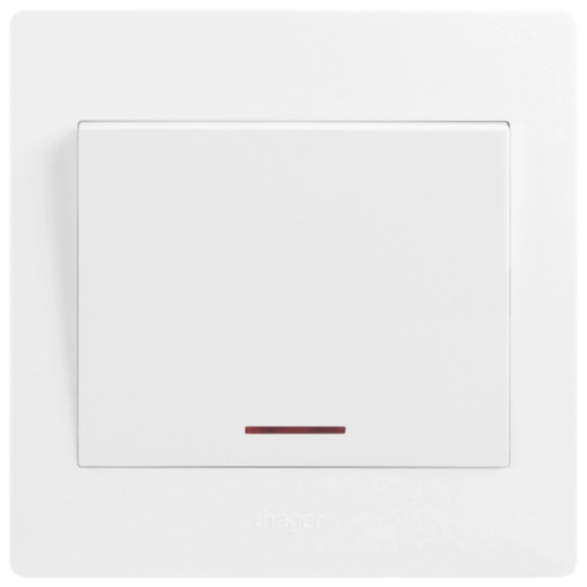 WGML2D12N - 20AX 1G 2W DP SWITCH W/ LED