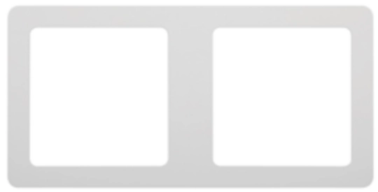 WGCCH2 - 2G multi-gang frame (horizontal)