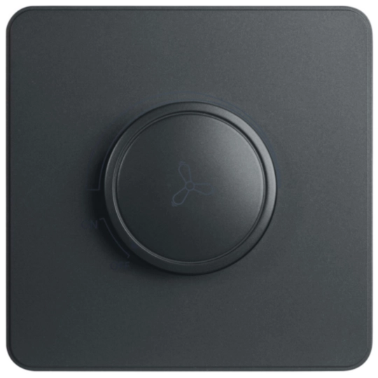 WGDEFR250KB - 250VA single fan control;kb