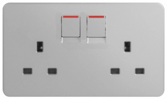 WGDS213SIG - 13A TWIN SWITCHED SOCKET, IG