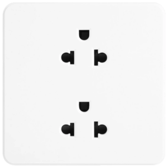 WGDS216EA - 16A TWIN EURO-AMERICAN SOCKET