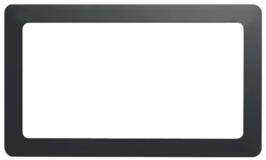 WGCC2KB - 2 GANG FRAME, Knight black