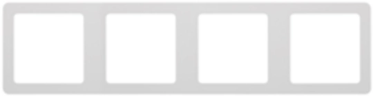 WGCCH4 - 4G multi-gang frame (horizontal)