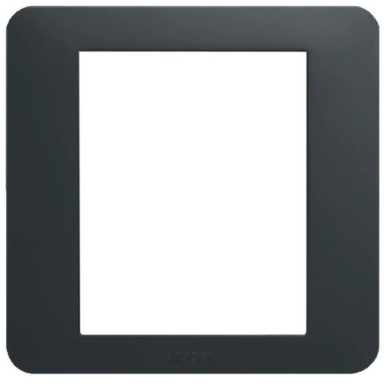 WGMCV1KB - 1 GANG FRAME, Knight black
