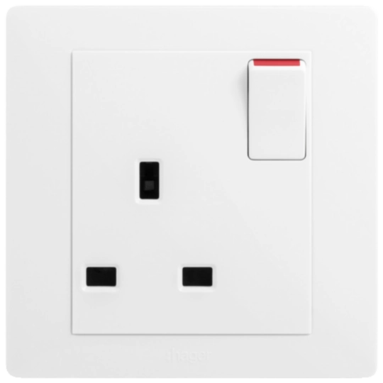 WGMS113SDP - 13A SINGLE DP SWITCHED SOCKET