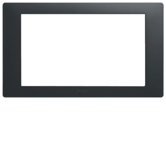 WGMC2KB - 2 GANG FRAME, Knight black