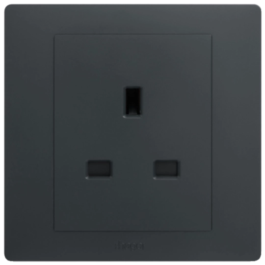WGMS113KB - 13A single socket, kb