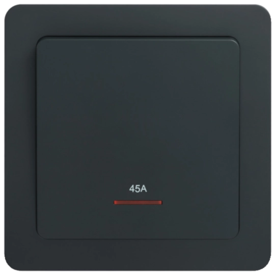 WGCXR45D1KB - 45A DP SWITCH W/ LED, KB