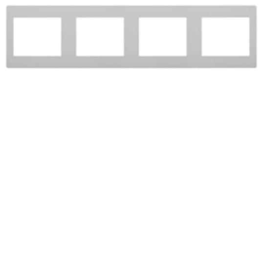 WGMCH4 - 4G multi-gang frame (horizontal)