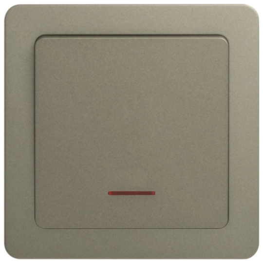 WGCXL2D1NNB - 20AX 1G DP SWITCH W/ LED, Noble Bronze