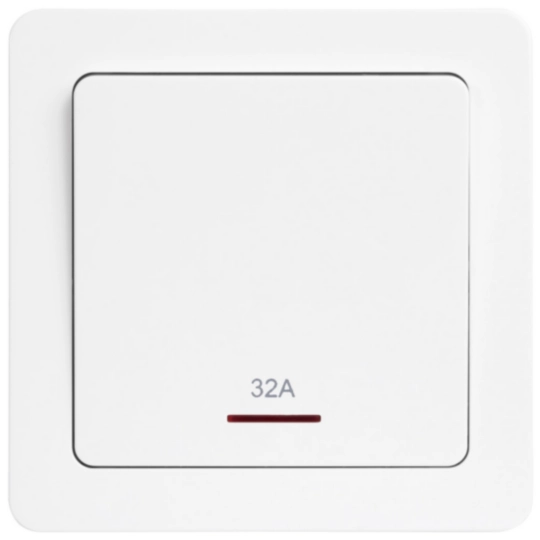 WGCR32D1 - 32A DP SWITCH W/ LED