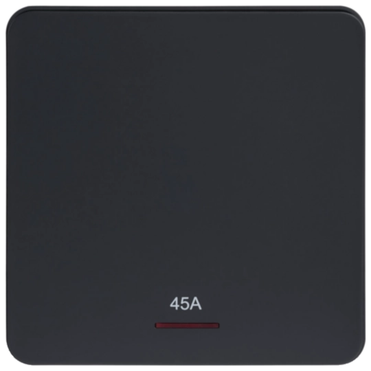 WGDR45D1KB - 45A DP SWITCH W/ LED, KB