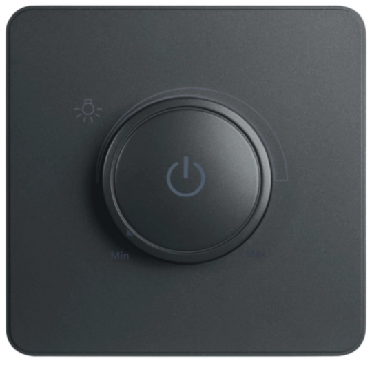 WGDEDR500KB - 40-500W single dimmer;kb