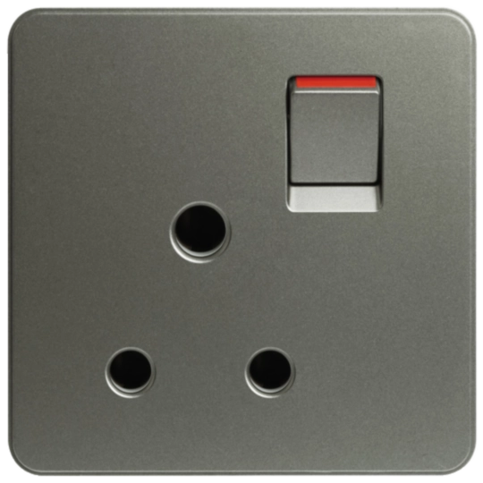 WGDS115SNB - 15A SINGLE SWITCHED SOCKET, Noble Bronze