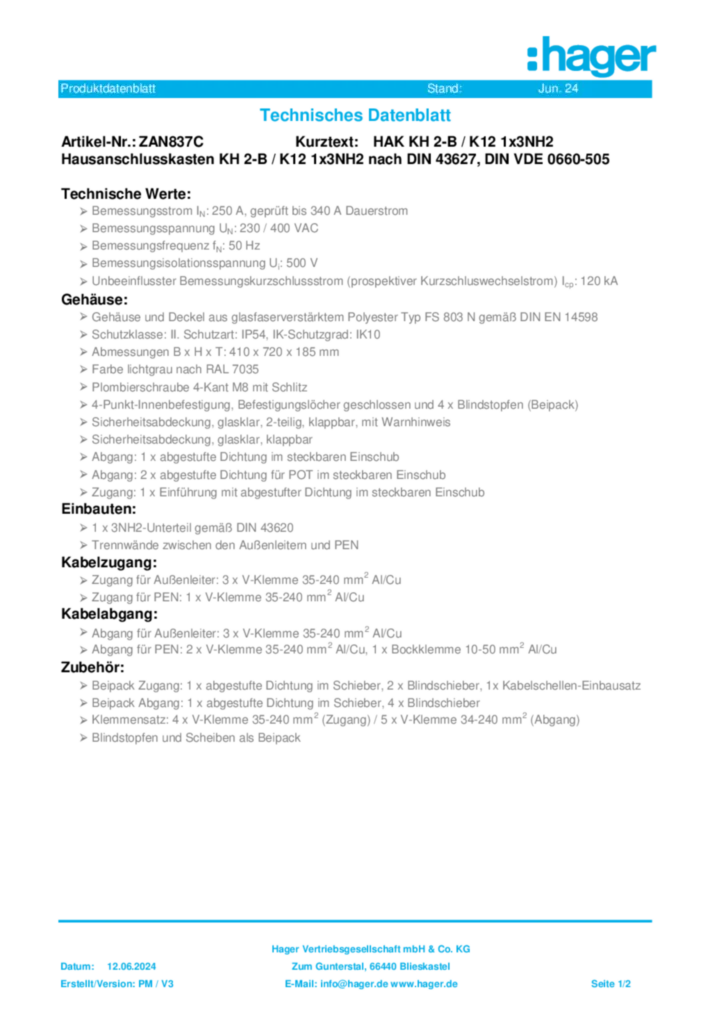 Bild Produktdatenblatt de-DE 2024-07-01 | Hager Deutschland