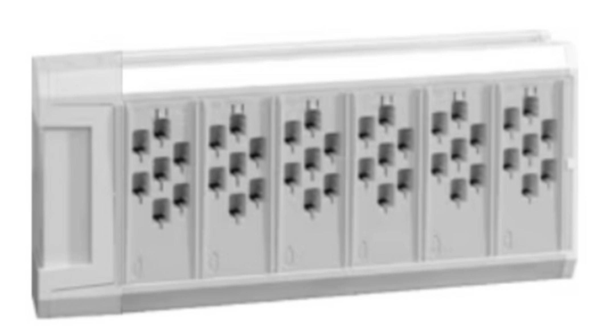 Pin Lmb's 16A 6 Way 7 Pin LMB Wire In Plug Out • KLMB6WG | Hager