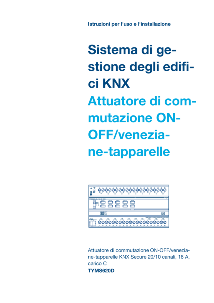 Immagine Manuale di istruzioni it-IT, it-CH 2024-12-13 | Hager Italia