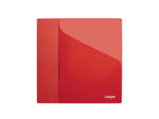 RFS100D - BEKA Funk-Innensirene, rot mit Batterie