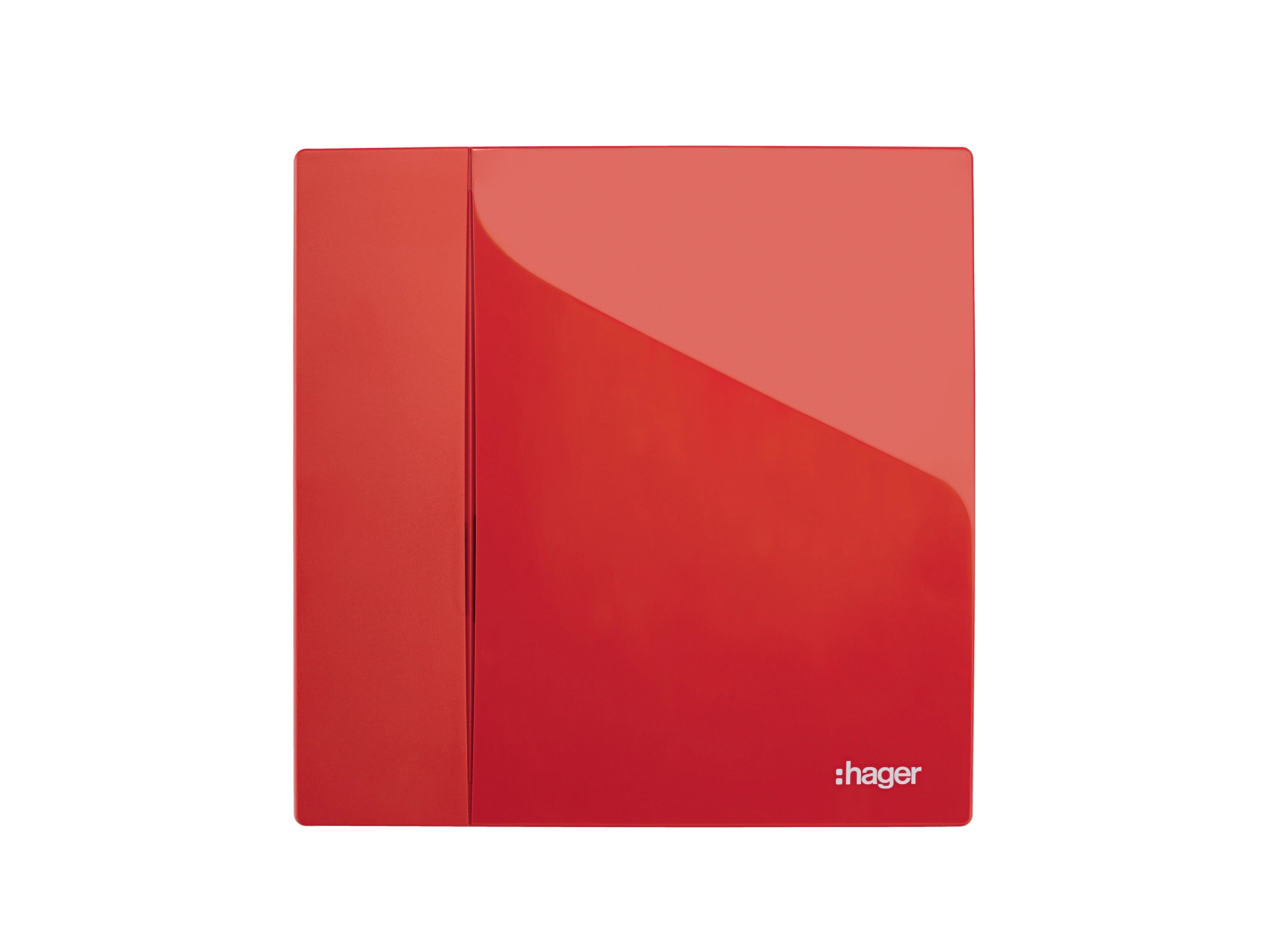 BEKA Funk-Innensirene, rot mit Batterie