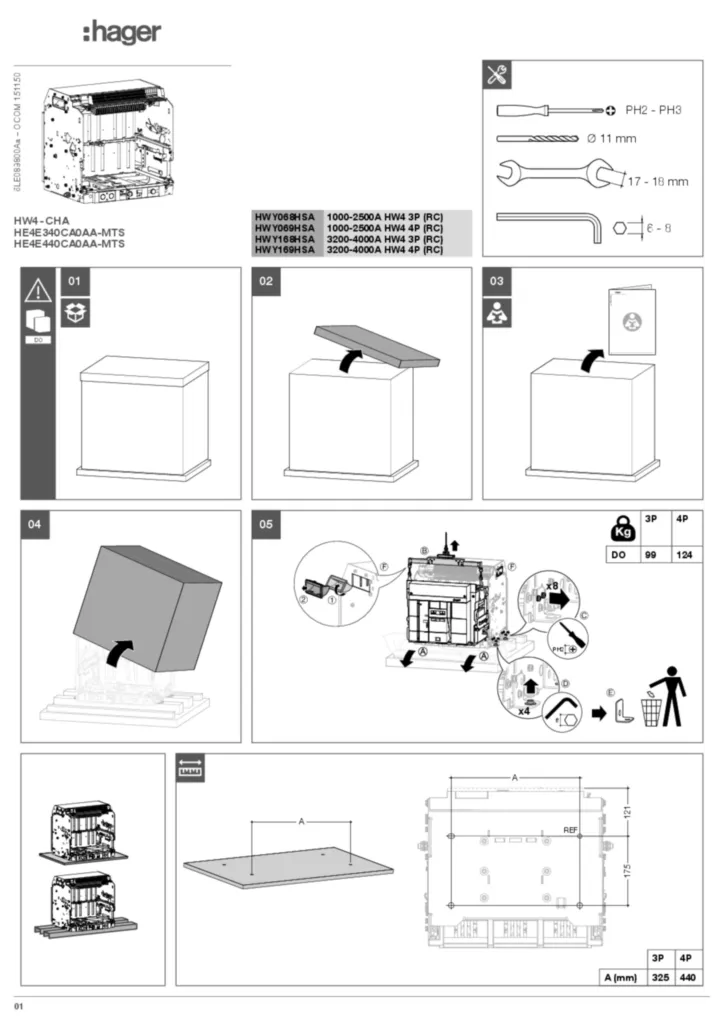 Image QuickInstall manual | Hager France